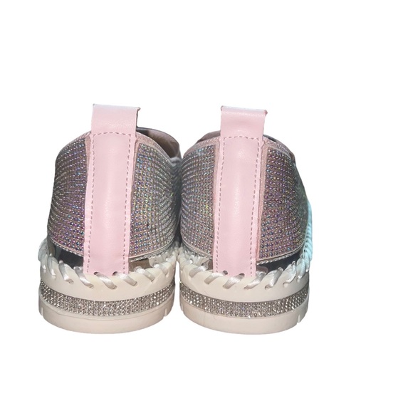 NWOT Muguan Slip-On Glitter Vulcanized Platform Shoe Sneaker - Picture 5 of 7